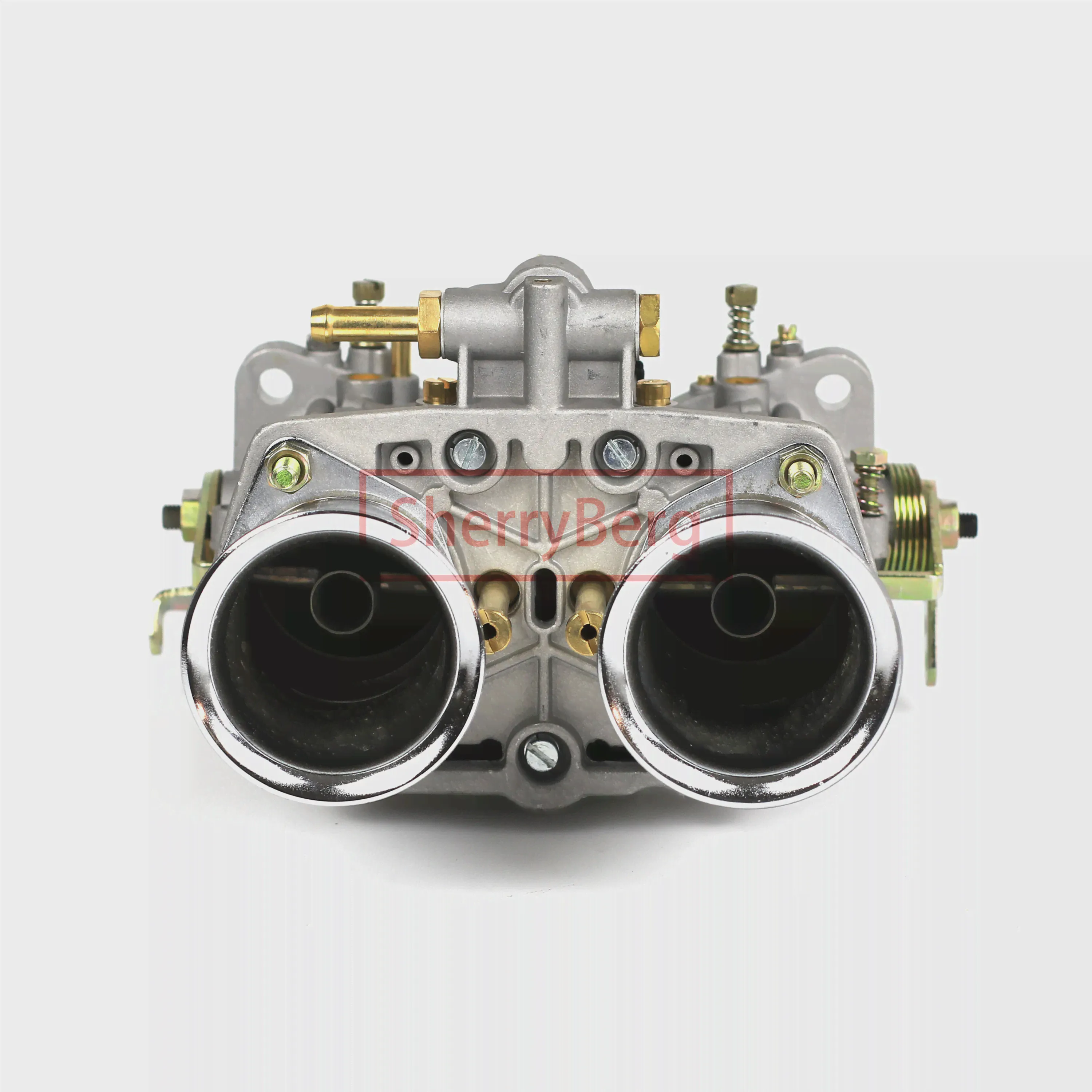 Карбюратор CARBY WEBER 48IDF 48, с хромированными воздушными рогами, для Solex, Dellorto, Weber EMPI 48 мм (art.: 7a07af988)-3