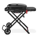 Портативный газовый гриль Weber Traveler, Stealth Edition