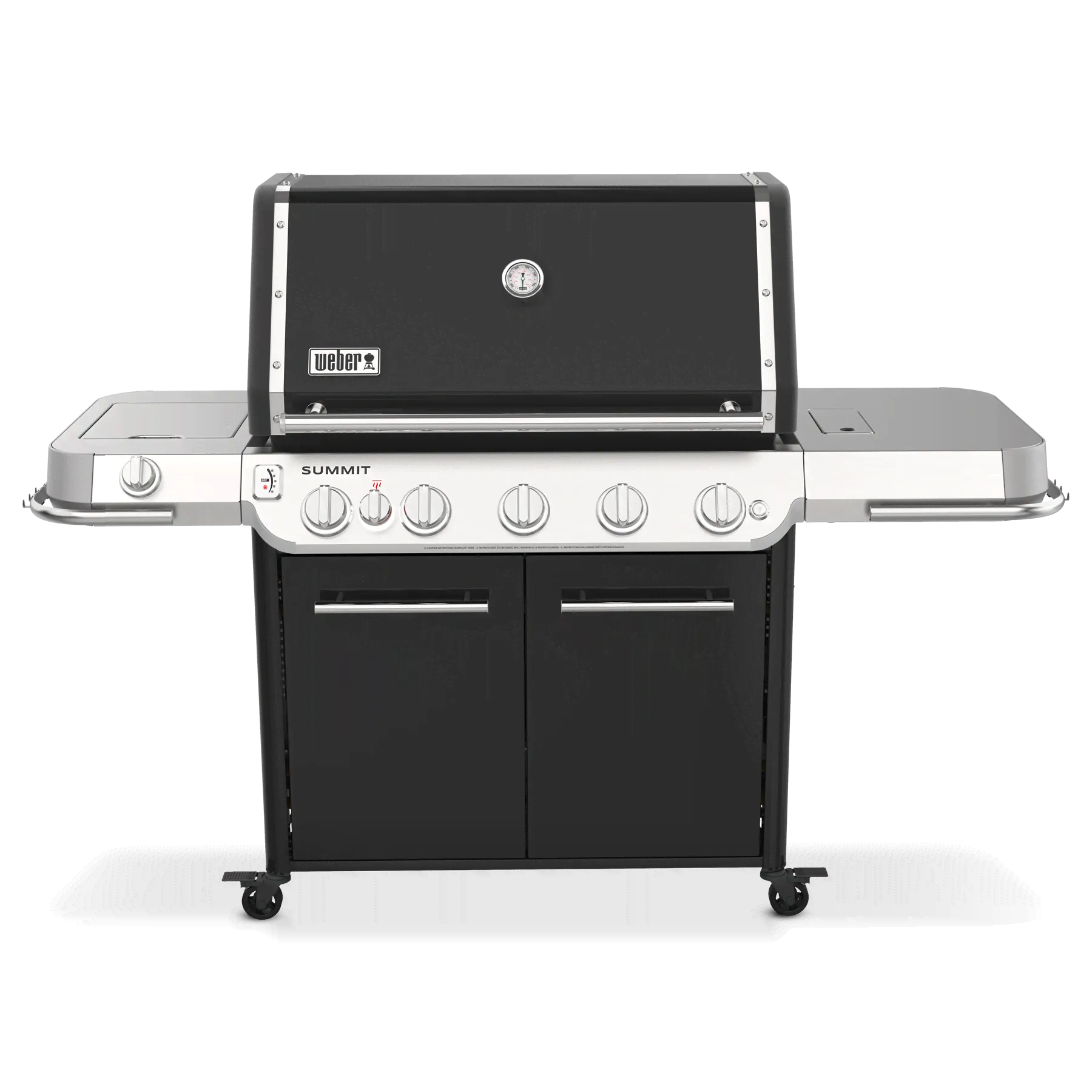 Газовый гриль Summit FS38 E Weber 1500503, черный