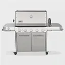 Газовый гриль WEBER Summit FS38 S с вертелом и конфоркой (нерж. сталь)