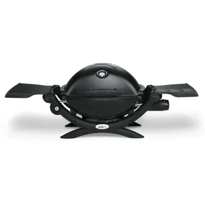 Гриль газовый Weber Q 1200, черный-0