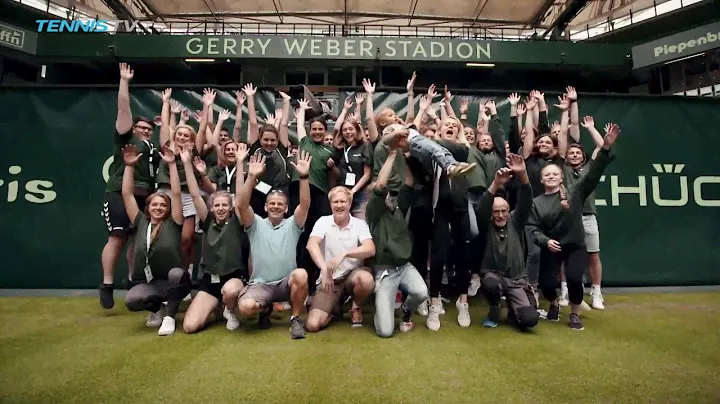 A Look At Preparing The Gerry Weber Open Grounds