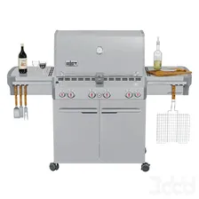 Газовый гриль Weber Summit S-470 - Weber Summit S-470 gas grill - Барбекю и гриль - 3D модель