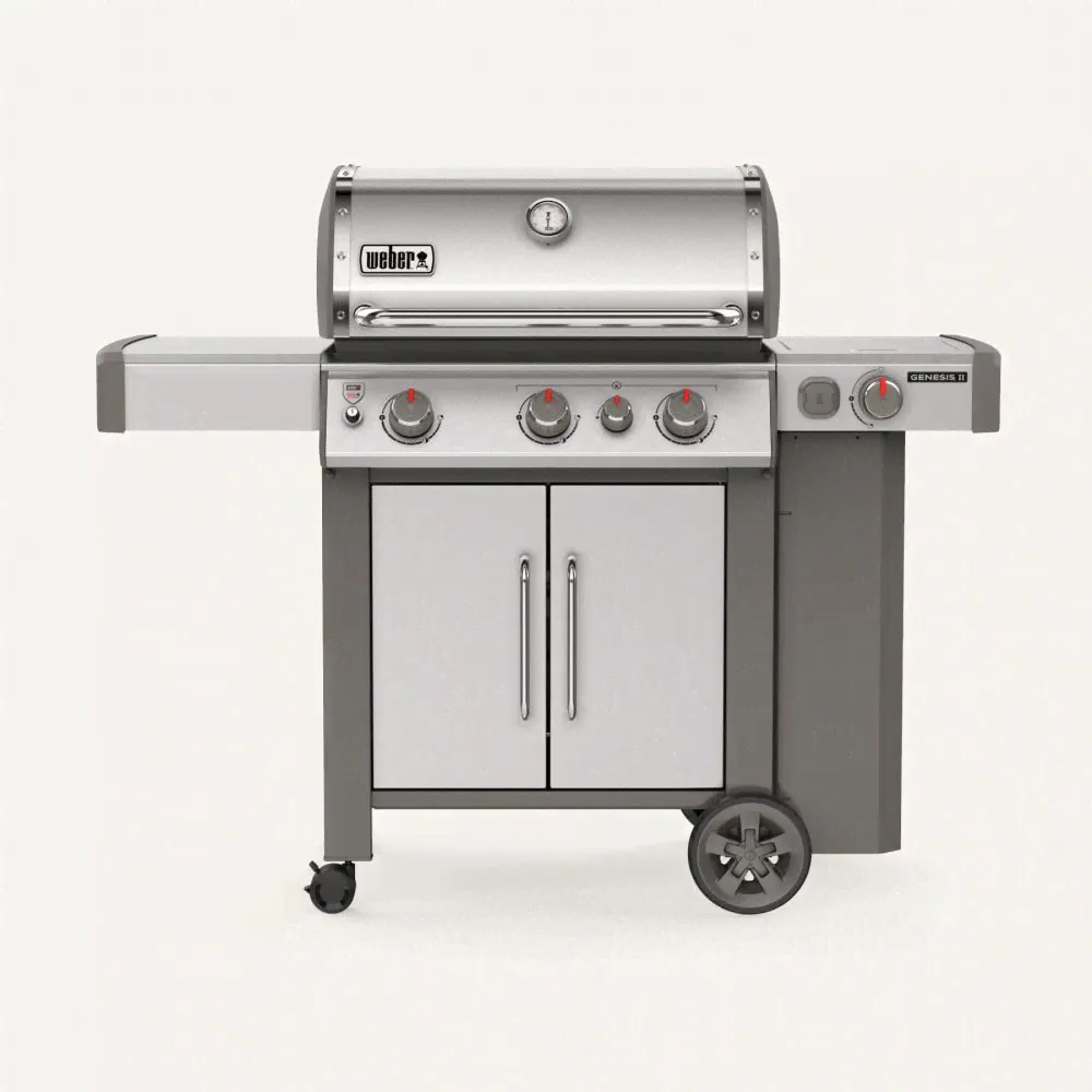 Газовый гриль Weber Genesis II SP-335 GBS нержавеющая сталь 61006175-0