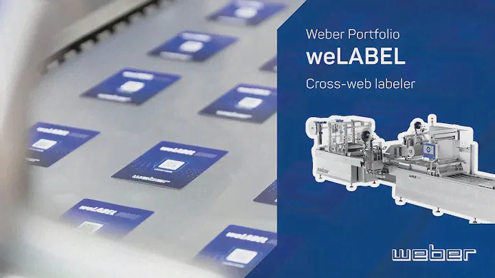 Oberbahn-Ettikettierer für Lebensmittelverpackungen | Weber weLABEL 5000