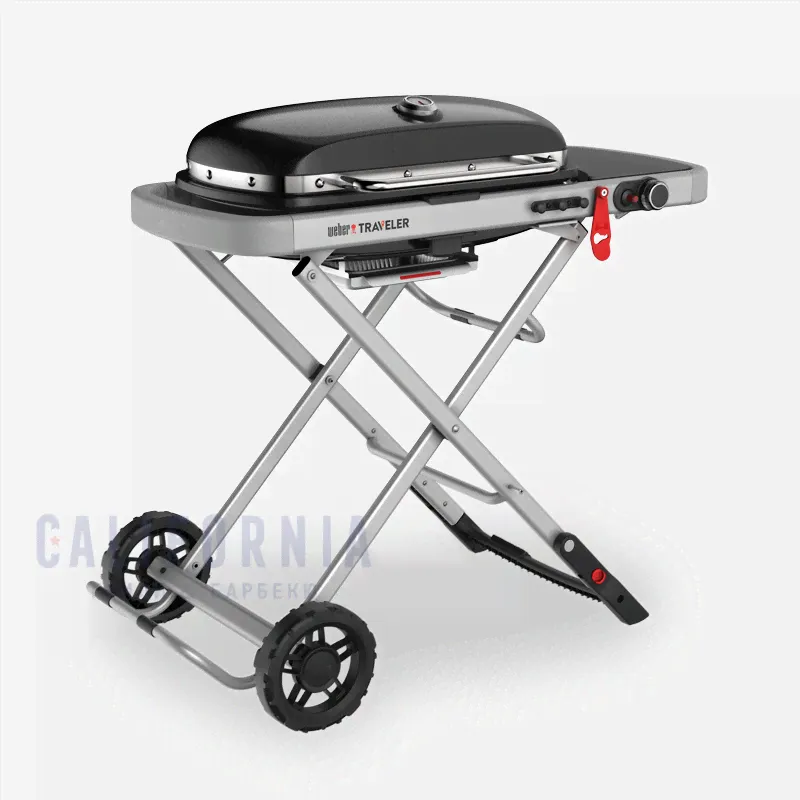 Газовый портативный гриль Weber Traveler черный