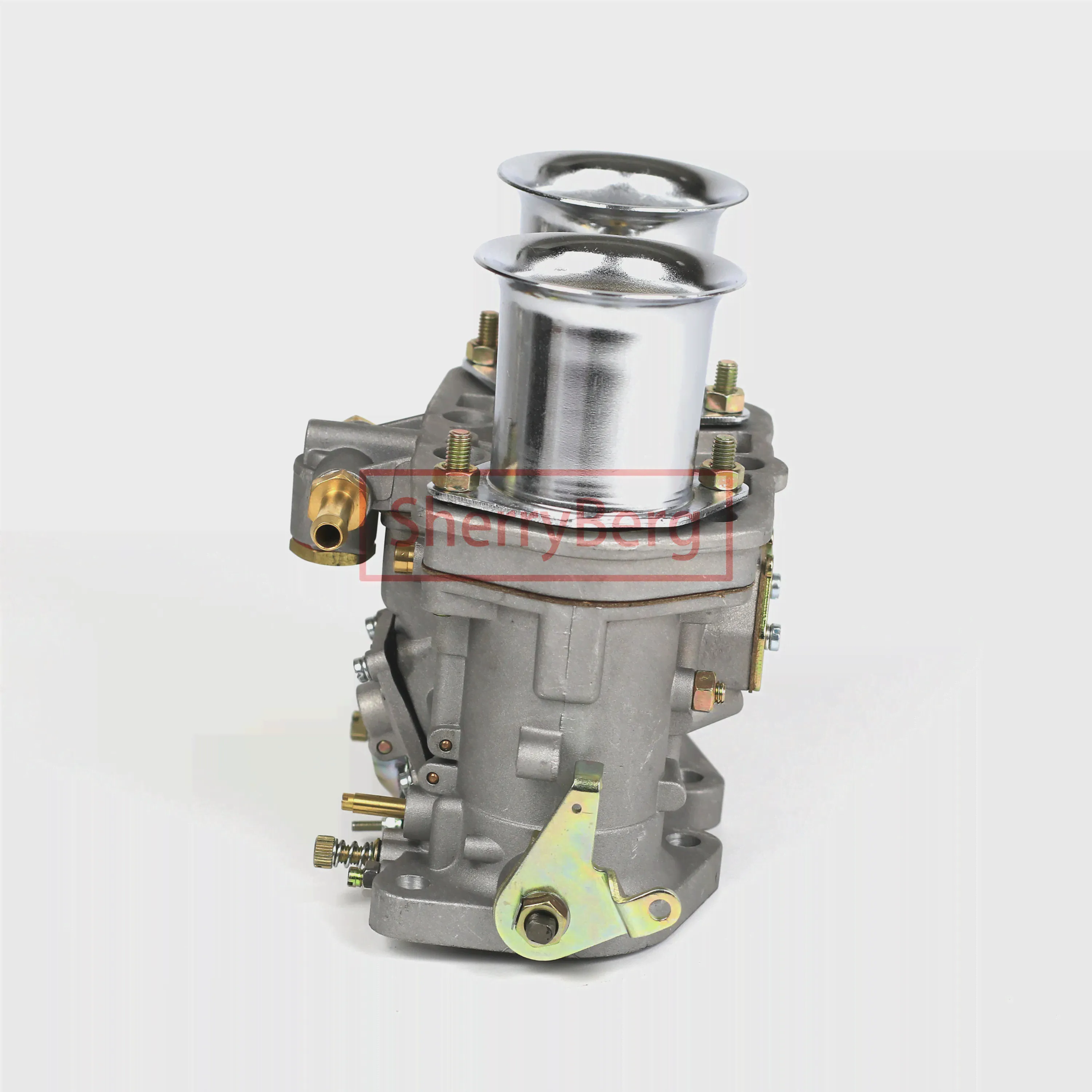 Карбюратор CARBY WEBER 48IDF 48, с хромированными воздушными рогами, для Solex, Dellorto, Weber EMPI 48 мм (art.: 7a07af988)-0
