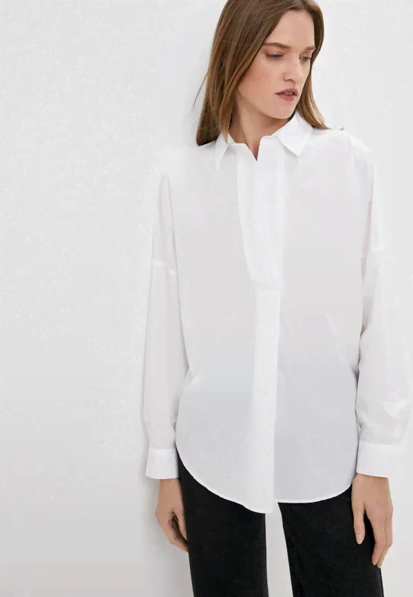 Рубашка Gerry Weber. Цвет: белый. Сезон: Весна-лето 2022.-0