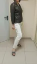 Винтаж: Натуральный кожаный жакет, GERRY WEBER, размер 46-48