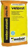 Weber Vetonit ULTRA FIX WINTER серый зимний клей (25кг)