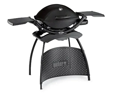 Газовый гриль Weber Q 2200 Stand Black Line, 54x39 см, черный-0
