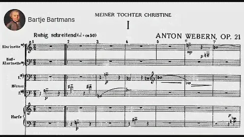 Anton Webern - Symphony Op. 21 (1927-28)