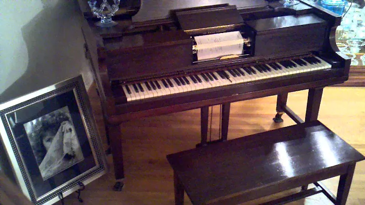 Joey's 1927 Weber Duo-Art plays Swanee
