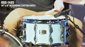 Yamaha Birch 14” x 5.5” Vs. Birch 14” x 8” Snare Drum Comparison