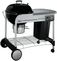 Угольный гриль Weber Performer Deluxe GBS Gourmet, 118,5х75х112 см, черный